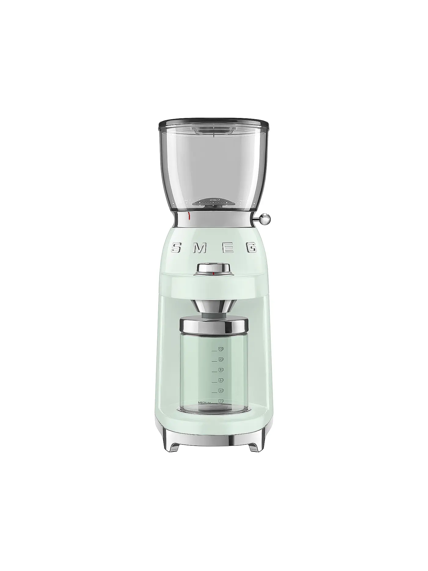 SMEG | Kaffeemühle 50s Retro Style Creme CGF01CREU | hellgrün